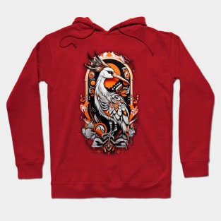 Mystique Crane Hoodie